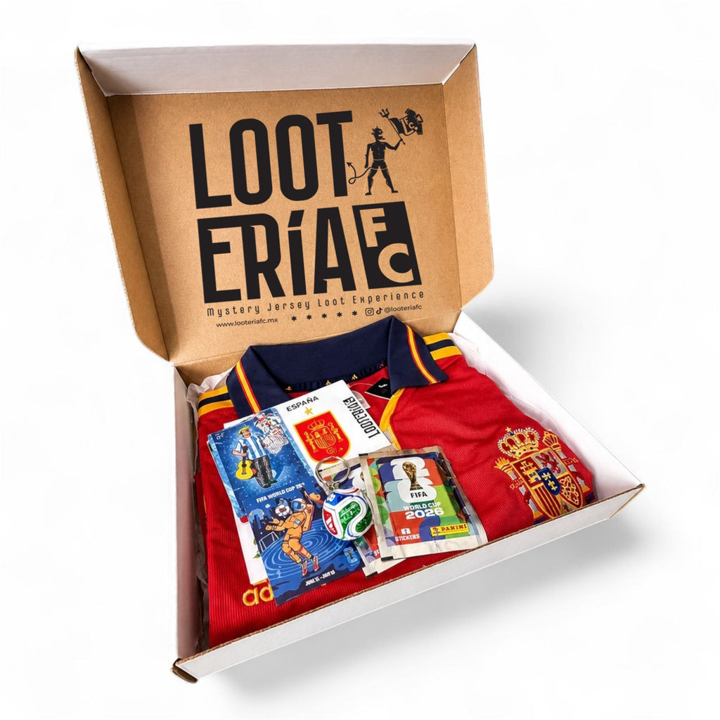 Caja de Looteria Mundialista - Jersey Sorpresa Retro